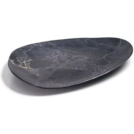 Ovaal melamine dienblad Lacor Stone