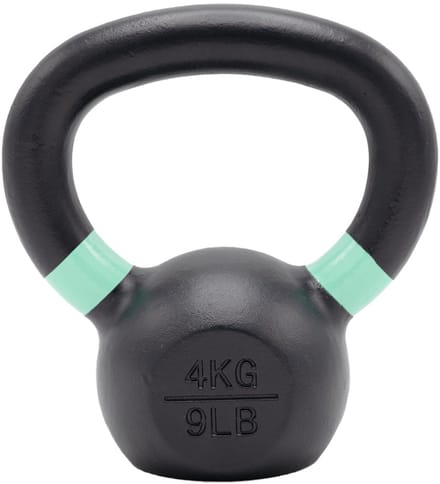 FysioSupplies - Kettlebell gietijzer 4 kg - Kettlebells