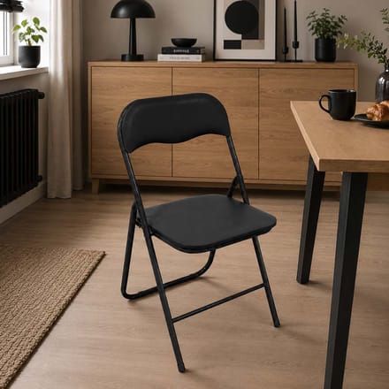 Milton & Oldbrook Klapstoel Milos Zwart