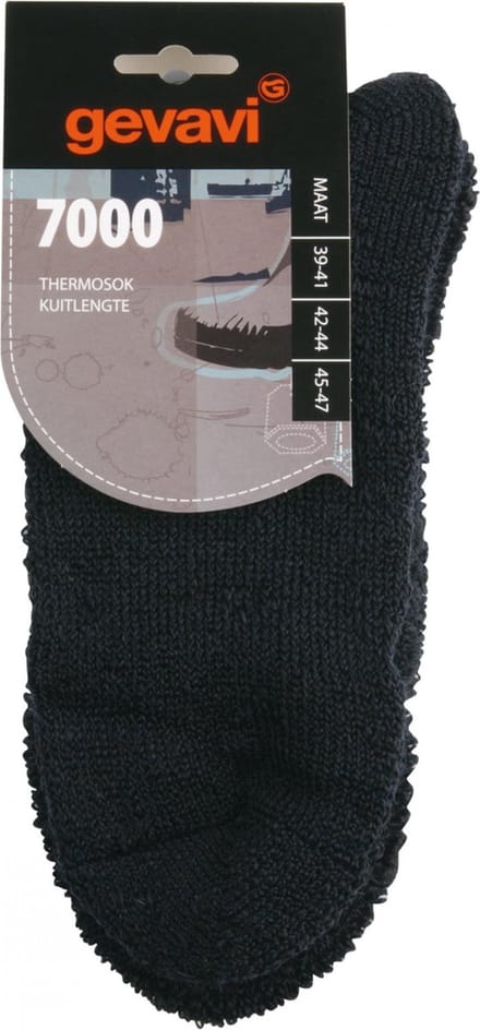 Gevavi - 7000 Thermosokken - Lange Sokken - Blauw - Maat 39/41