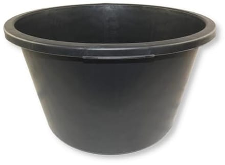 Ronde mortelbak 40 liter voor bouw en tuin