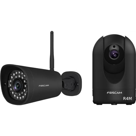 Foscam G4P + Foscam R4M
