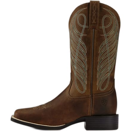 Leren westernlaarzen voor dames Ariat Round Up WST