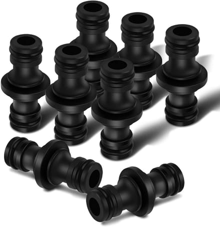 Solidchoice - Tuinverbinders Set van 8 voor Slangen en Kranen