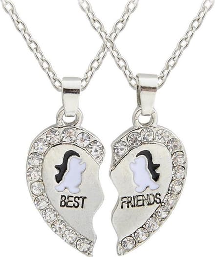 Fako Bijoux - Vriendschapsketting - BFF Ketting - Best Friends - Pinguins