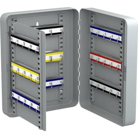 Basi Sleutelkast SK 50 2170-0045 Aantal haken 45 Grijs