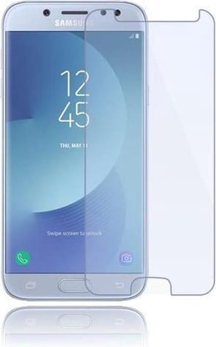 Tempered bescherm glass / Glazen screenprotector Geschikt voor Samsung Galaxy J7 Pro