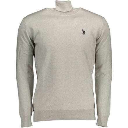 U.S. POLO ASSN. Grijze Katoenen Heren Trui