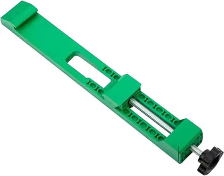 Basisgeleiding Snijmachine - Geleiderail Hout - Precisie Houtsnede - Verstelbare Basis - 145-208 mm - Groen
