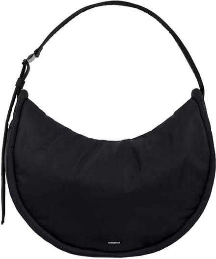 Sandqvist Curve Half Moon Bag L - Schoudertas 42 cm (black)