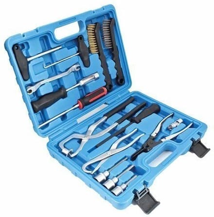 Rem onderhoud set - 15 delig - Remtrommel gereedschap set - SATRA