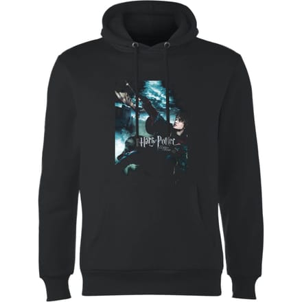 Harry Potter Goblet Of Fire Hoodie - Black - XL