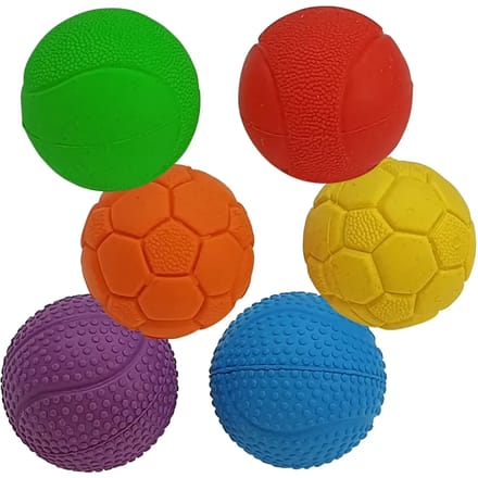 Rubber ballen voor honden Nobby Pet (x45)