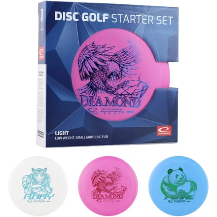 Latitude 64 Disc Golf Set - Beginner Easy to Use Driver Midrange Putter