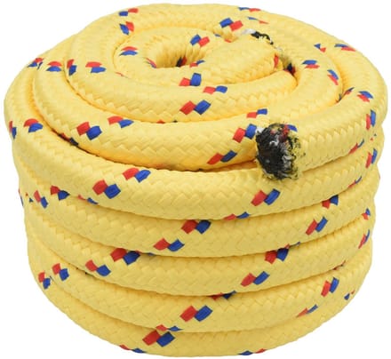 vidaXL - Boottouw - 6 - mm - 10 - m - Geel