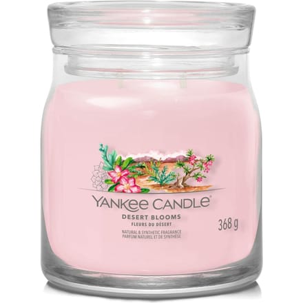 Yankee Candle - Desert Blooms Medium Geurkaars - 50 branduren - 2 lonten