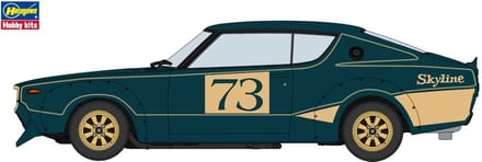 Hasegawa Modelbouwpakket Auto - 20642 Nissan Skyline 2000GT-R (KPGC110) Racing Concept - Auto Plastic - 1:24 - Modelbouw