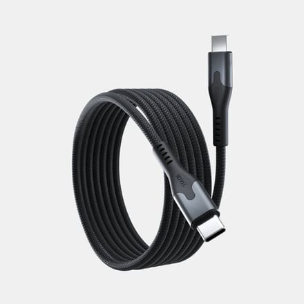 Statik MagStack Pro Kabel 0,5M USB-C to USB-C - 100W - Zwart