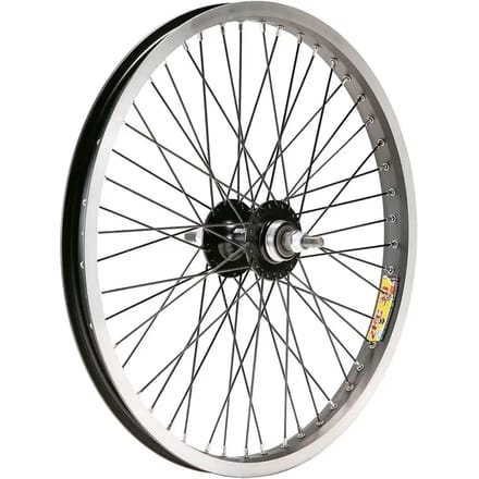 Achterwiel bmx 36 spaken as 9.5 aluminium Gurpil