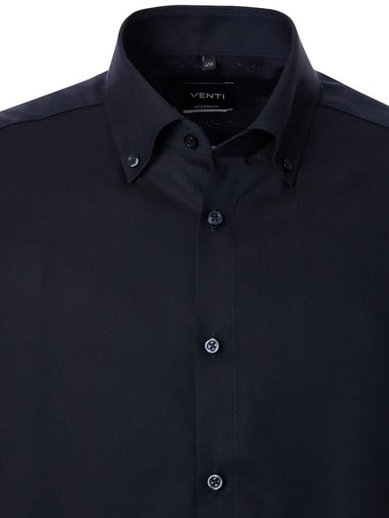 Venti Overhemd Button Down Boord Met Motief Modern Fit - M