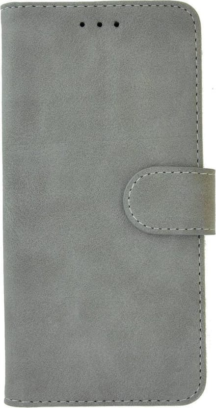 Pearlycase Hoes Wallet Book Case Grijs Geschikt voor Apple iPhone 11 Pro Max