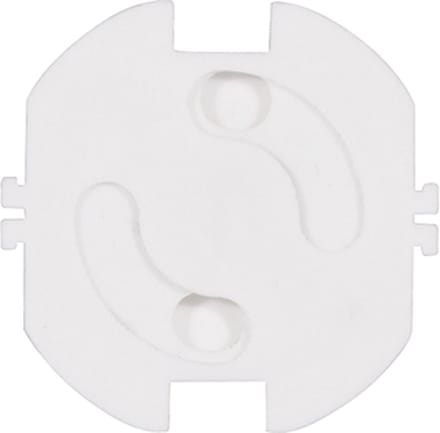 Scanpart stopcontact beveiliging - Geschikt voor geaarde en ongeaarde stopcontacten - Wit - 5 stuks