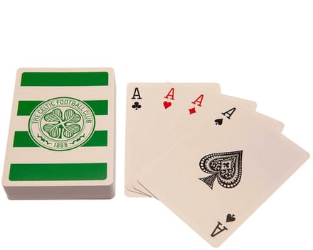 Team Merchandise speelkaarten Celtic - kaartspel voor kinderen.