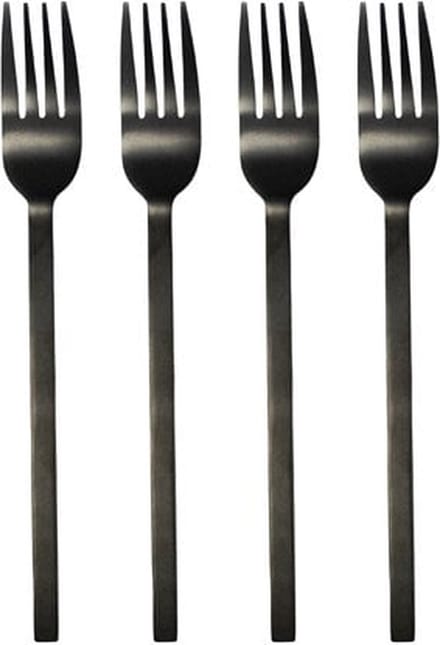 Leeff - Vorkjes 'Charlot' (Set van 4, Zwart)