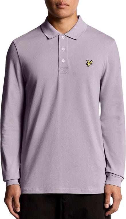 Lyle & Scott Longsleeve Polo Heren - Maat S
