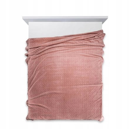 Zachte Plaid Cindy 170x210cm - Decoratieve Pluche Deken