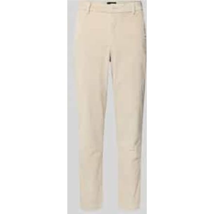 Tapered fit corduroy broek