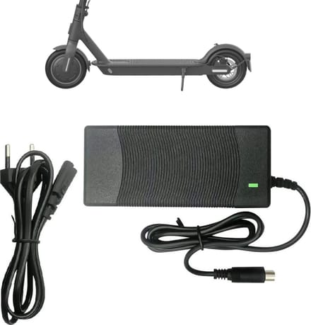 Phonillico Oplader 42V - voor Xiaomi Ninebot ES4 elektrische step - netsnoer