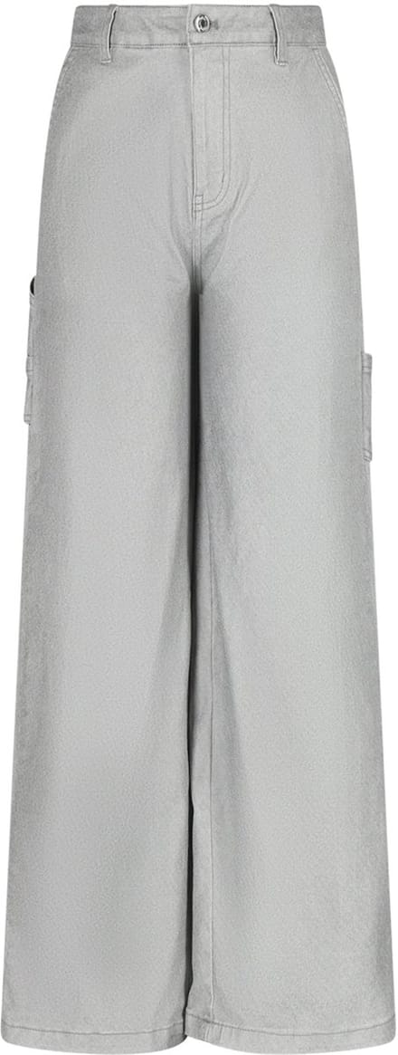 NoBell' - Suca Carpenter Grey Denim with foil coating - Warm Grey - Maat 152