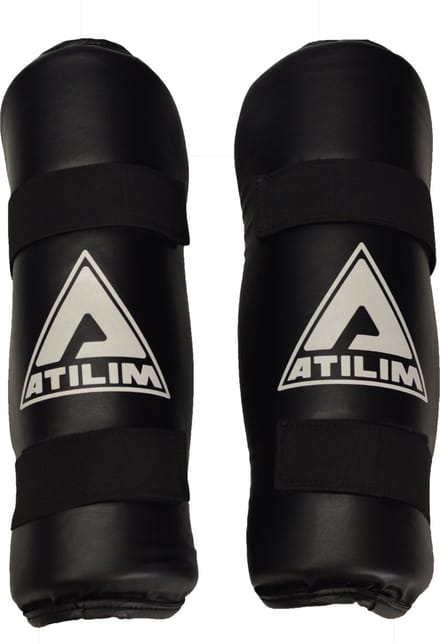 ATILIM FightersGear Shin Protection- Artificial Leather- Black- M