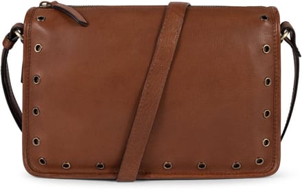 Bag2Bag Leren Elegante Schoudertas Siena Cognac