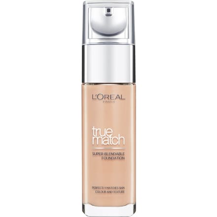 L’Oréal Paris True Match Foundation - 7D/W - Natuurlijk Dekkende Foundation met Hyaluronzuur en SPF 16 - 30ml - Vegan