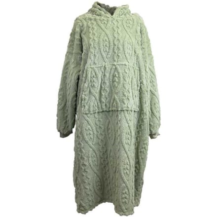 Unique Living - Hoodie Pleun Tea Green -78x120cm
