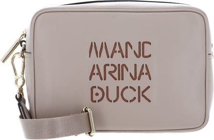MANDARINA DUCK Schoudertas Lady Duck Camera Bag Whitecap Gray Beige
