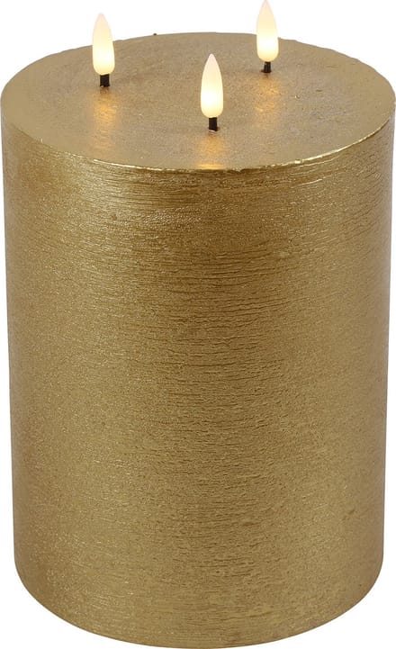 Countryfield - Stompkaars D15cm rond LED Goud L