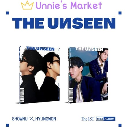 SHOWNU X HYUNGWON - THE UNSEEN (VER.1 / VER/2) Album VER 2