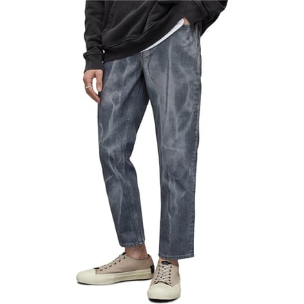 AllSaints Dean Marble Grey Taglia: W38 | Jeans straight fit Outlet | Uomo | Grigio