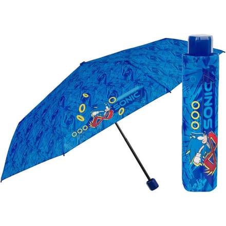 Paraplu Perletti Sonic the Hedgehog manual folding umbrella
