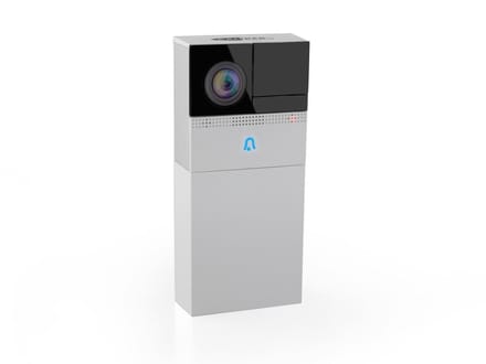 Caliber HWC501 - Slimme deurbel met camera en accu - Wit