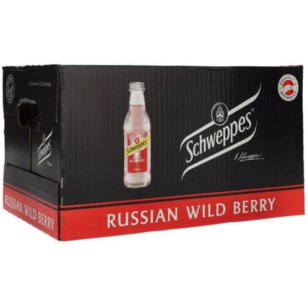 Schweppes Russian Wild Berry 24x0,2l