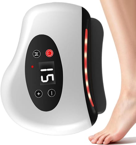 Voetmassager Spierroller - Beenmassage Herstel - Spierontspanning Thuis - Constante Temperatuur Warmte - 157 x 122 cm - Zwart