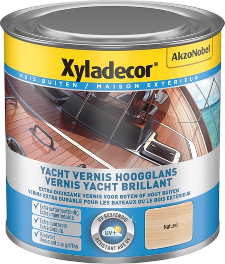 Xyladecor - Yacht Vernis Hoogglans - Naturel - 0,25 L
