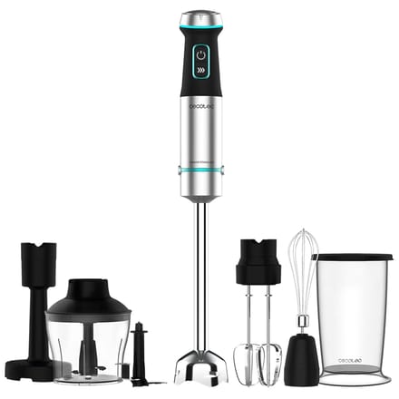 HAND-HELD BLENDER POWER TITANBLACK 1200 XL PERFECTCREAM & CRUSH CECOTEC 1200 W