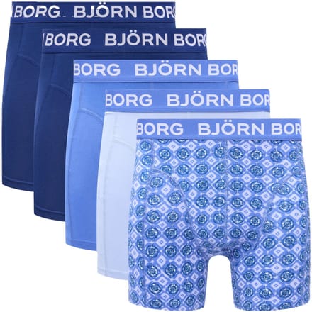 Bjorn Borg Boxers Cotton Stretch 5-Pack Multicolour - Maat L - Heren - Boxershorts