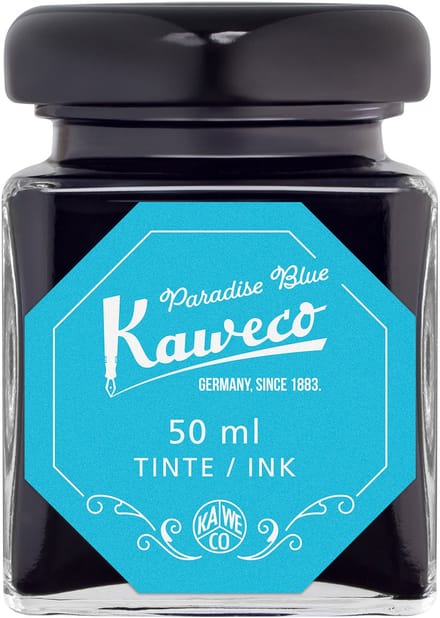 Kaweco - inktpotje - Vulpen inkt - Ink bottle 50ML Paradise Blue