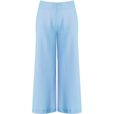 Vrouwelijke brede gestreepte broek Mat Fashion
